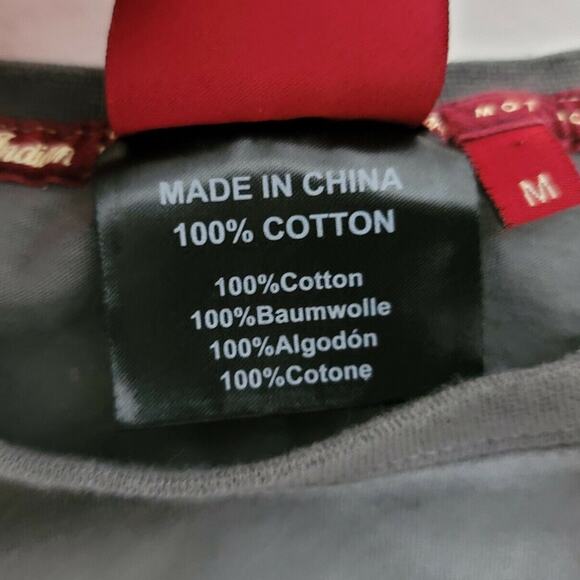 Indian Motorcycle T-Shirt Men M Short Sleeve Gray Springfield Stadium Boardtrack - Picture 8 of 8